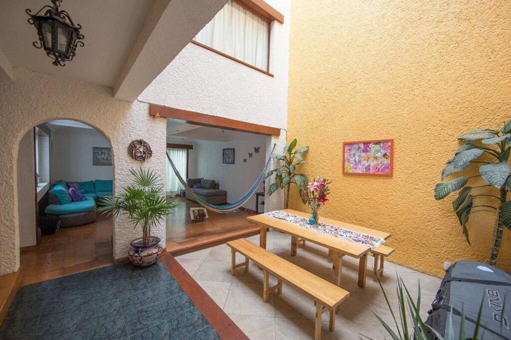 Villa Casa Ayvar. Espectacular Villa Colonial En El Corazon De Coyoacan. Città del Messico Esterno foto